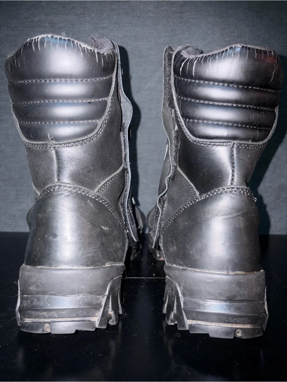 Harley-Davidson Men's Black Lace-Up Tactical Boot